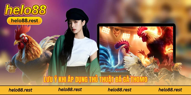 Lưu ý khi áp dụng thủ thuật đá gà Thomo